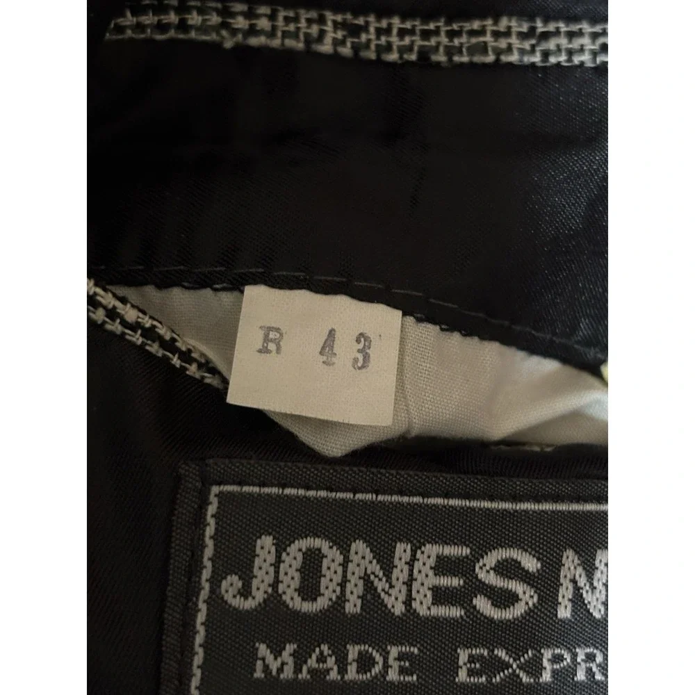 Vintage 70s/80s Mens Jones New York Silk Double Breasted‎ Blazer 🖤🤍